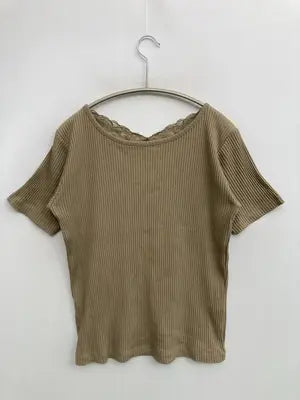 AZUL by MOUSSY/アズールバイマウジー/Tシャツ/カットソー/トップス/ブラウン/M