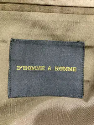 D'HOMME A HOMME/テーラードジャケット/ジャケット/アウター/ブラウン/LL