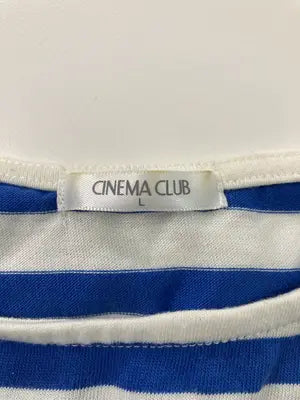 CINEMA CLUB/シネマクラブ/Tシャツ/カットソー/トップス/ブルー/L