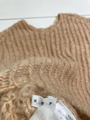 KBF/ケービーエフ/ニット/セーター/トップス/ブラウン/One size