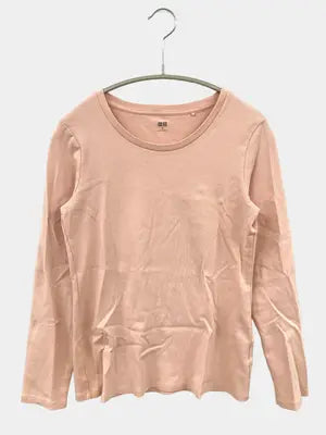 UNIQLO/ユニクロ/Tシャツ/カットソー/トップス/オレンジ/M