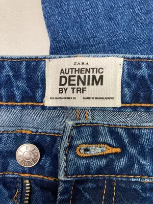 ZARA/ザラ/デニムパンツ/パンツ/ブルー/EUR36/USA04/MEX26