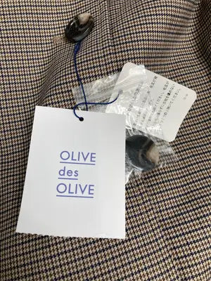 OLIVE des OLIVE/オリーブデオリーブ/トレンチコート/ジャケット/アウター/ブラウン/F
