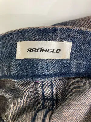 SEDACLE/セダクル/デニムパンツ/パンツ/ブルー/L