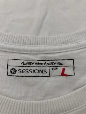 SESSIONS/セッションズ/Tシャツ/カットソー/トップス/ホワイト/L