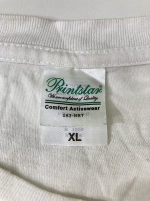 Printstar/プリントスター/Tシャツ/カットソー/トップス/ホワイト/XL
