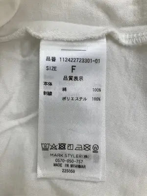 Umgrid/Tシャツ/カットソー/トップス/ホワイト/F