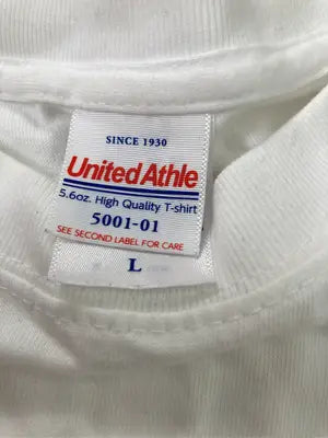 United Athle/ユナイテッドアスレ/Tシャツ/カットソー/トップス/ホワイト/L