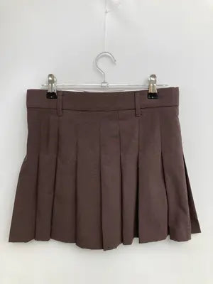 ZARA/ザラ/ショート/ミニスカート/スカート/ブラウン/EUR XS