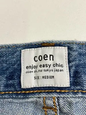 coen/コーエン/デニムパンツ/パンツ/ブルー/MEDIUM