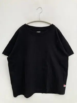 coen/コーエン/Tシャツ/カットソー/トップス/ブラック/LARGE