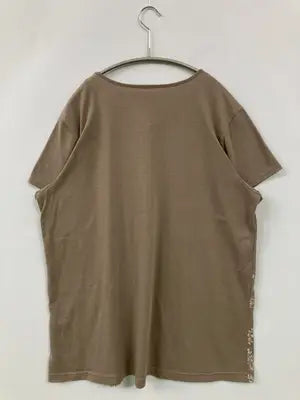 LIVETION/Tシャツ/カットソー/トップス/ブラウン/3L