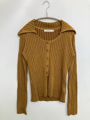 MOUSSY/マウジー/ニット/セーター/トップス/ブラウン/F