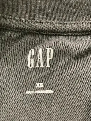 GAP/ギャップ/Tシャツ/カットソー/トップス/ブラック/XS