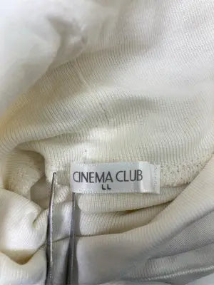 CINEMA CLUB/シネマクラブ/Tシャツ/カットソー/トップス/アイボリー/LL