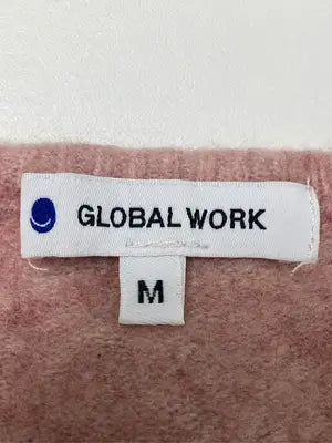GLOBAL WORK/グローバルワーク/ニット/セーター/トップス/ピンク/M