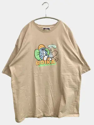 ROIKA/Tシャツ/カットソー/トップス/ベージュ/XL
