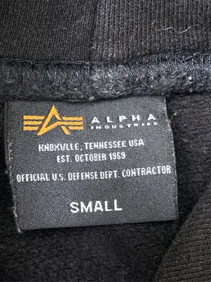 ALPHA INDUSTRIES/アルファインダストリーズ/パーカー/トップス/ブラック/SMALL