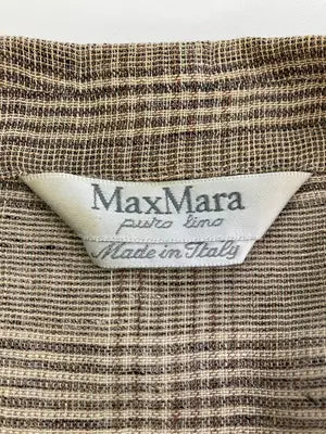 MaxMara/マックスマーラ/テーラードジャケット/ジャケット/アウター/ブラウン/42