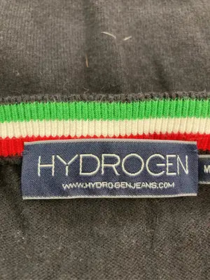 HYDROGEN/ハイドロゲン/ニット/セーター/トップス/ブラック/M