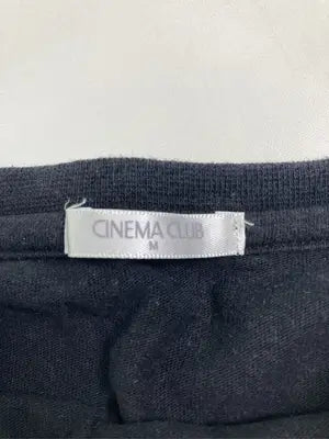CINEMA CLUB/シネマクラブ/Tシャツ/カットソー/トップス/ブラック/M