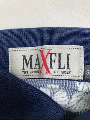 MAXFLI/ポロシャツ/トップス/ネイビー/SA