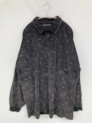 M.E. SPORT/ポロシャツ/トップス/ブラック/XL