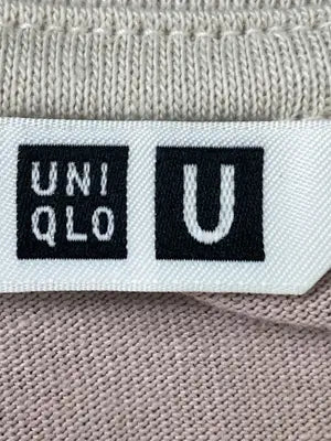 UNIQLO U/ユニクロユー/Tシャツ/カットソー/トップス/ベージュ/XL