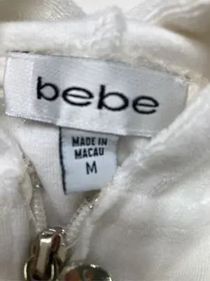 bebe/ベベ/パーカー/トップス/ホワイト/M