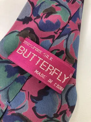BUTTERFLY/ネクタイ/ファッション雑貨/ピンク