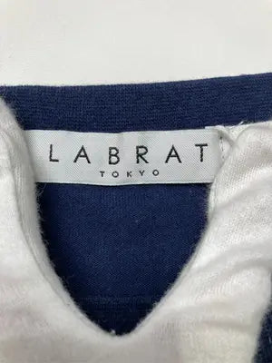 LABRAT/Tシャツ/カットソー/トップス/ネイビー/S