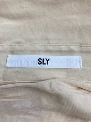 SLY/スライ/シャツ/ブラウス/トップス/アイボリー/FREE