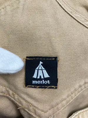 merlot/メルロー/サロペット/オーバーオール/オールインワン・サロペット/ベージュ