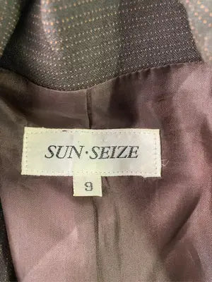 SUN・SEIZE/テーラードジャケット/ジャケット/アウター/ブラウン/9