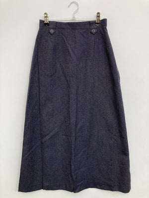 ロングスカート/スカート/グレー/ウエスト62～66