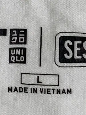 UNIQLO/ユニクロ/Tシャツ/カットソー/トップス/ホワイト/L