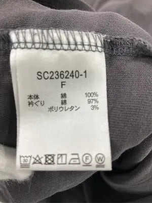 studio CLIP/スタディオクリップ/Tシャツ/カットソー/トップス/グレー/F