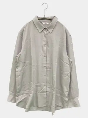 UNIQLO/ユニクロ/シャツ/ブラウス/トップス/グレー