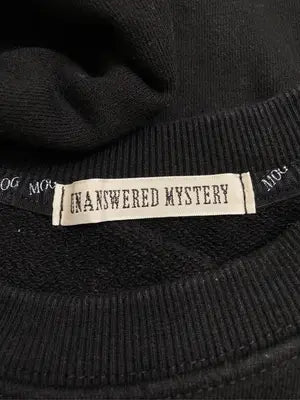 UNANSWERED MYSTERY/スウェット/トップス/ブラック/F