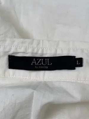 AZUL by MOUSSY/アズールバイマウジー/シャツ/ブラウス/トップス/ホワイト/L