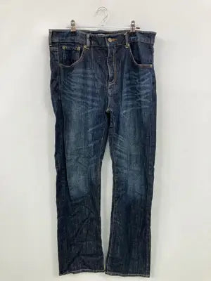 REAL JEANS/デニムパンツ/パンツ/ネイビー/88   ウエスト88　　股下81