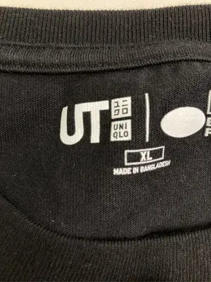 UNIQLO/ユニクロ/Tシャツ/カットソー/トップス/ブラック/XL
