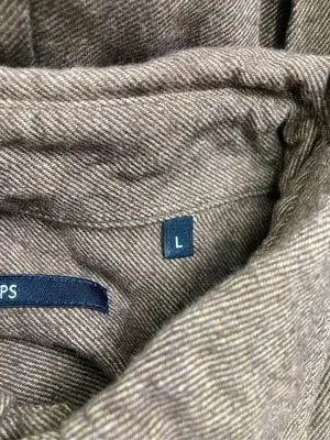 SHIPS/シップス/シャツ/ブラウス/トップス/ブラウン/L