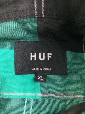 HUF/ハフ/シャツ/ブラウス/トップス/グリーン/XL