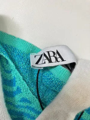 ZARA/ザラ/キャミソール/トップス/ブルー/USA M