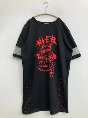 NieR CLOTHING/ニーアクロージング/Tシャツ/カットソー/トップス/ブラック/F