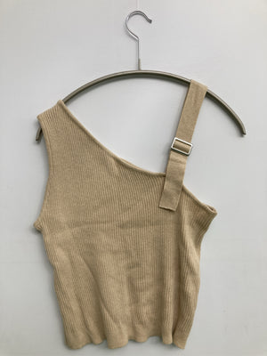 Chou Chou/シュシュ/タンクトップ/トップス/ベージュ