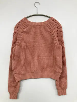 American Apparel/アメリカンアパレル/ニット/セーター/トップス/ピンク/S