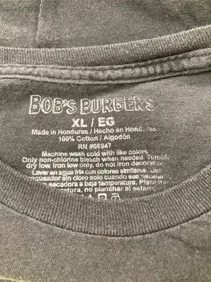 BOB'S BURGERS/Tシャツ/カットソー/トップス/ブラック/XL