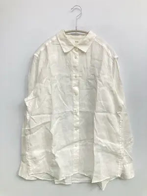UNIQLO/ユニクロ/シャツ/ブラウス/トップス/ホワイト/L